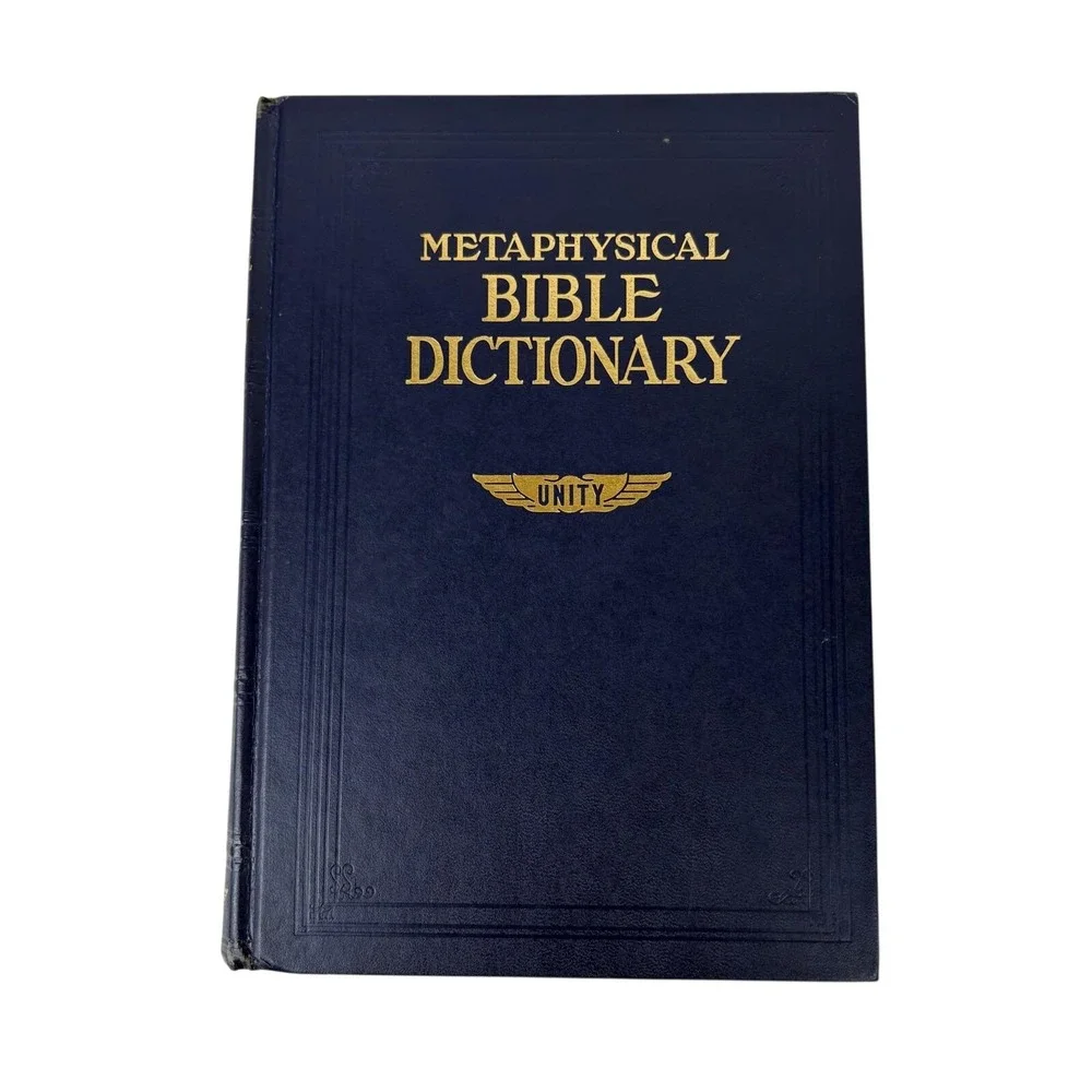 Vintage Metaphysical Bible Dictionary HB Fillmore Unity School Christianity Blue